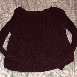 Maroon sweater